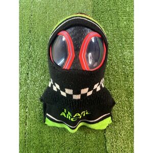 Arctic Cat Snowmobiles Facemasks Baclava‎ OSFM Black/Green Checkered